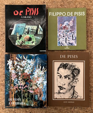 FILIPPO DE PISIS - Lotto unico di 4 cataloghi
