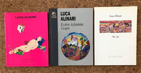LUCA ALINARI - Lotto unico di 3 cataloghi: