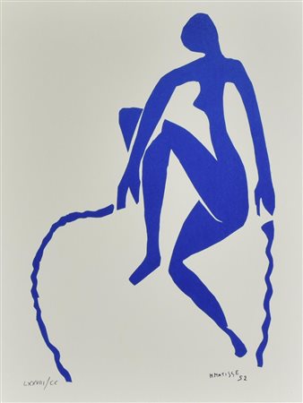 Henri Matisse RAGAZZA CHE SALTA LA CORDA litografia su carta (d'apres), cm...