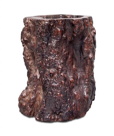 PORTAPENNELLI IN RADICE, BITONG<br>Cina, dinastia Qing, XIX secolo