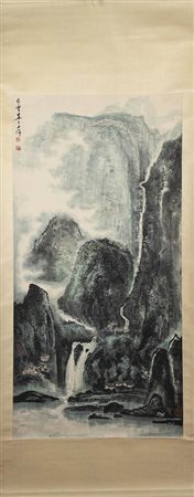 ARTISTA CINESE<br>seconda metà del XX secolo<br><br>Paesaggio