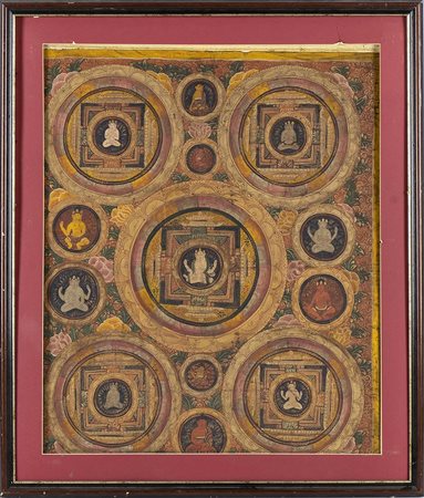 THANGKA<br>Tibet, XX secolo