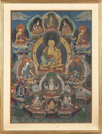 THANGKA<br>Tibet, XX secolo