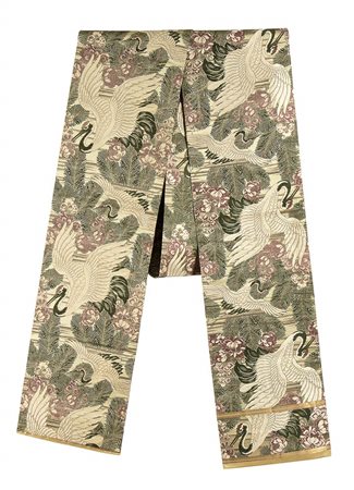 CINTURA FORMALE, MARU OBI<br>Giappone, inizio del XX secolo