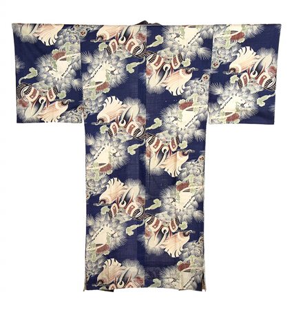 SOTTOKIMONO DA UOMO, JUBAN<br>Giappone, prima metà del XX secolo