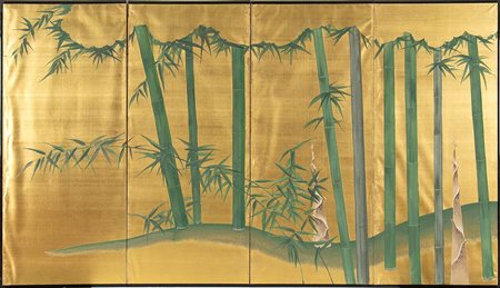 Artista anonimo<br>Giappone, prima metà del XX secolo<br><br>Bambù