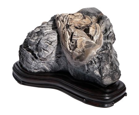 ROCCIA DA LETTERATO, GONGSHI<br>Cina, XX secolo