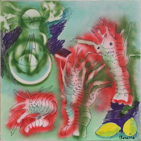 BORELLA ROCCO (GENOVA 1920-1994). Senza titolo