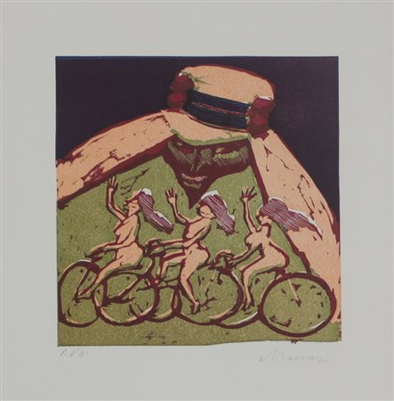 MACCARI MINO(SIENA 1898 ROMA 1989). Senza titolo