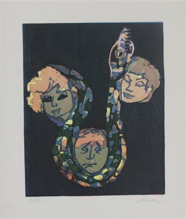 MACCARI MINO(SIENA 1898 ROMA 1989)Senza titolo