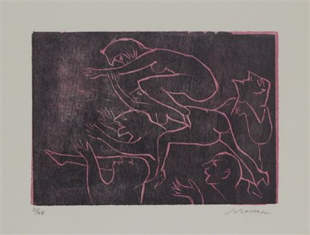 MACCARI MINO (SIENA 1898 ROMA 1989). Senza titolo