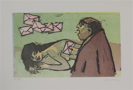 MACCARI MINO(SIENA 1898 ROMA 1989). Senza titolo