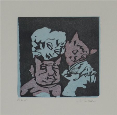 MACCARI MINO(SIENA 1898 ROMA 1989). Senza titolo