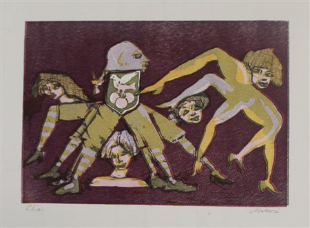 MACCARI MINO (SIENA 1898 ROMA 1989). Senza titolo