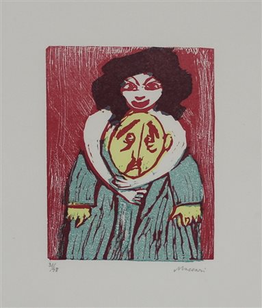 MACCARI MINO (SIENA 1898 ROMA 1989). Senza titolo