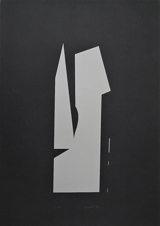 Valle' Valle' SENZA TITOLO serigrafia su carta su carta, cm 70x50, es. 44/60...