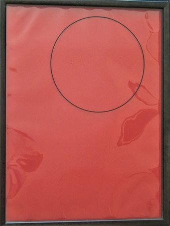 Agostino Ferrari SENZA TITOLO doppia serigrafia su carta su carta e acetato,...