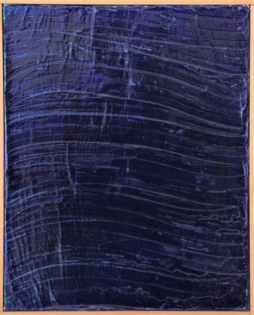 Ignoto SENZA TITOLO olio su tela, cm 30x24 firme eseguita nel 1991