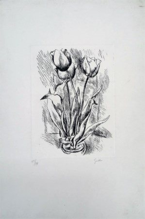 Renato Guttuso "Tulipani"
