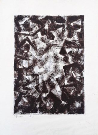 Guido Strazza "Senza titolo" 1973