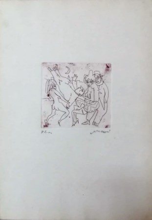 Mino Maccari "Senza titolo"