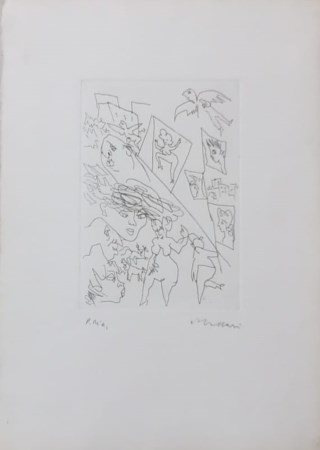 Mino Maccari "Senza titolo"