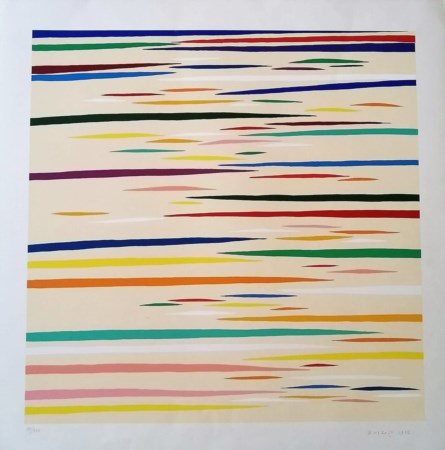 Piero Dorazio "Senza titolo" 1976