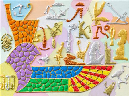 FRANCESCO FASANO (1966) - Antico Egitto "la rappresentazione dell'anima", 1988