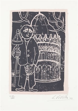 GIUSEPPE VIVIANI (1898-1965) - Senza Titolo, 1963
