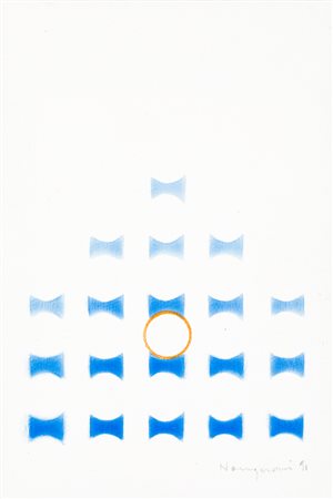 CARLO NANGERONI (1922) - Senza Titolo, 1991