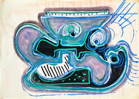 GILLO DORFLES (1910-2018) - Senza Titolo, 1954