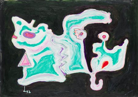 GILLO DORFLES (1910-2018) - Senza Titolo, 1992
