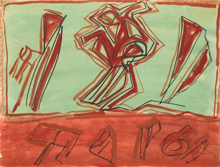 RICCARDO LICATA (1929-2014) - Senza Titolo, 1965