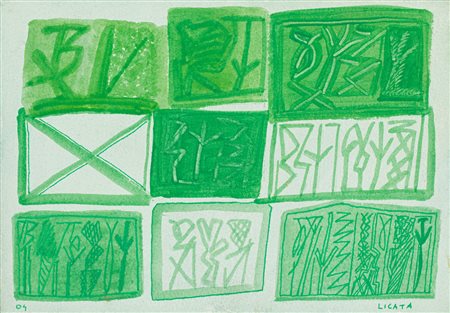 RICCARDO LICATA (1929-2014) - Senza Titolo, 2004