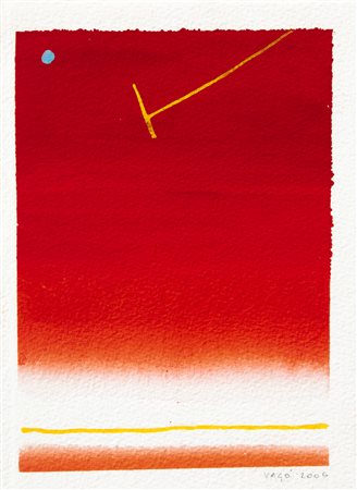 VALENTINO VAGO (1931-2018) - Nel cielo, 2006