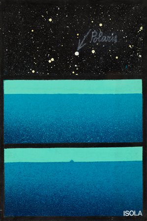 DAVIDE BENATI (1949) - Viaggio verso isola, 1973