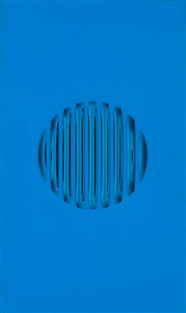 VANNA NICOLOTTI (1929) - Tripla struttura azzurra, 1970