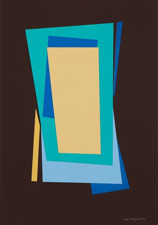 LUIGI MAGNANI (1917-1984) - Senza Titolo (Composizione), 1969