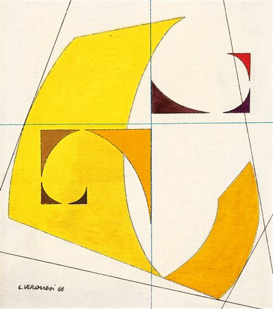 LUIGI VERONESI (1908-1998) - Composizione, 1968