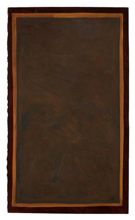 SOL LEWITT (1928-2007) - Rectangle within Two Different Color Bands, 1990