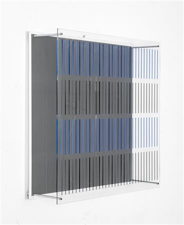 JÉSUS RAFAEL SOTO (1923-2005) - Tes azules y negras, 1979