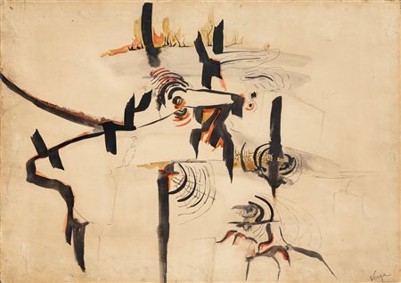 ANGELO VERGA (1933-1999) - Senza Titolo