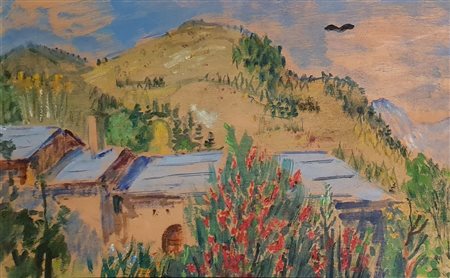 GALILEO CATTABRIGA - Case con fiori