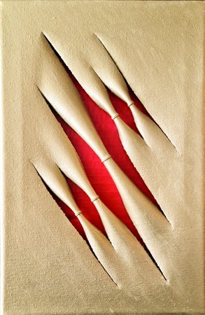 CALOGERO SALEMI - Squarcio di rosso, 2019