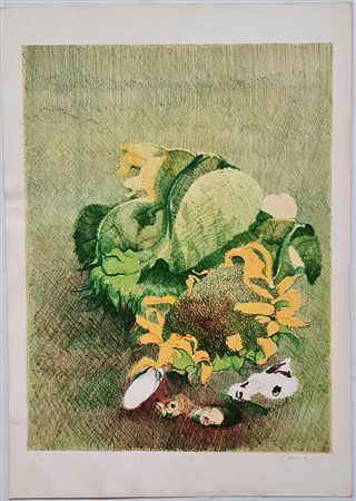 GIANCARLO CAZZANIGA - Natura morta