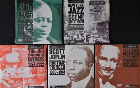 Autori Vari Lotto di 5 vinili 33 giri etichetta 'CLASSIC JAZZ': - King Oliver...