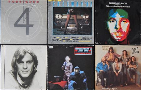 Autori Vari Lotto di 6 vinili 33 giri genere 'pop rock': - Foreigner '4' -...