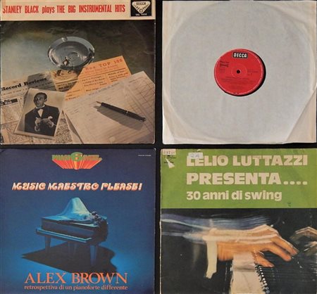Autori Vari Lotto di 4 vinili 33 giri di pianisti jazz: - Stanley Black, His...