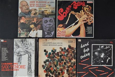 Autori Vari Lotto di 5 vinili 33 giri di musicisti (sassofonisti,...