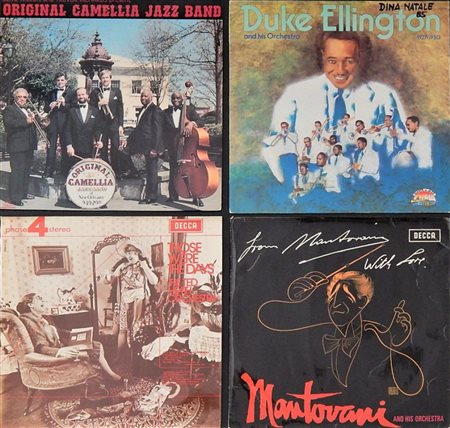 Autori Vari Lotto di 4 vinili 33 giri genere 'jazz' stile 'big band': -...